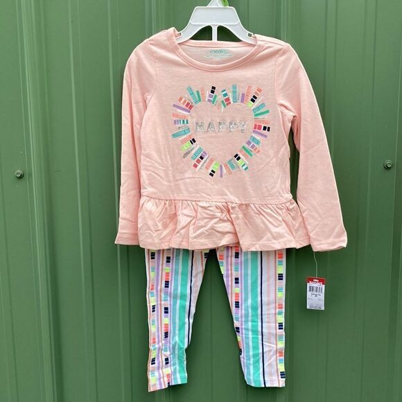 TODDLER Girls Cotton Shirts Pants & Dresses Bundle 7-Piece Bundle Size 3T - Picture 2 of 16